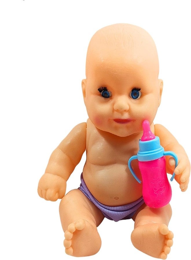 Ladli Soft Toy Little Baby Doll sanju Baba Nude Newborn Doll Toys Gifts for Kids_B (Multicolor) - Image 2
